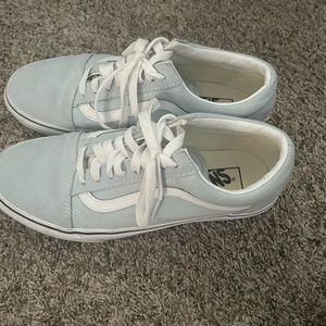 Women’s light blue Vans for sale